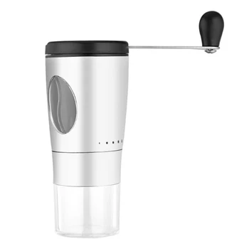 

Easy Clean Kitchen Eco Friendly Home Portable Hand Crank Coffee Grinder Large Capacity Adjustable Stainless Steel Manual-35
