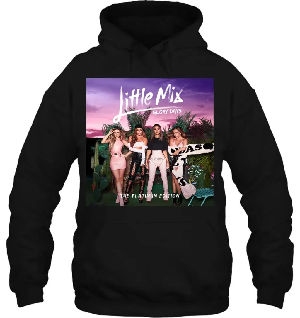 Мужская Толстовка Новинка LITTLE MIX GLORY DAYS JESY PERRIE LEIGH ANNE JADE черный топ женская уличная одежда