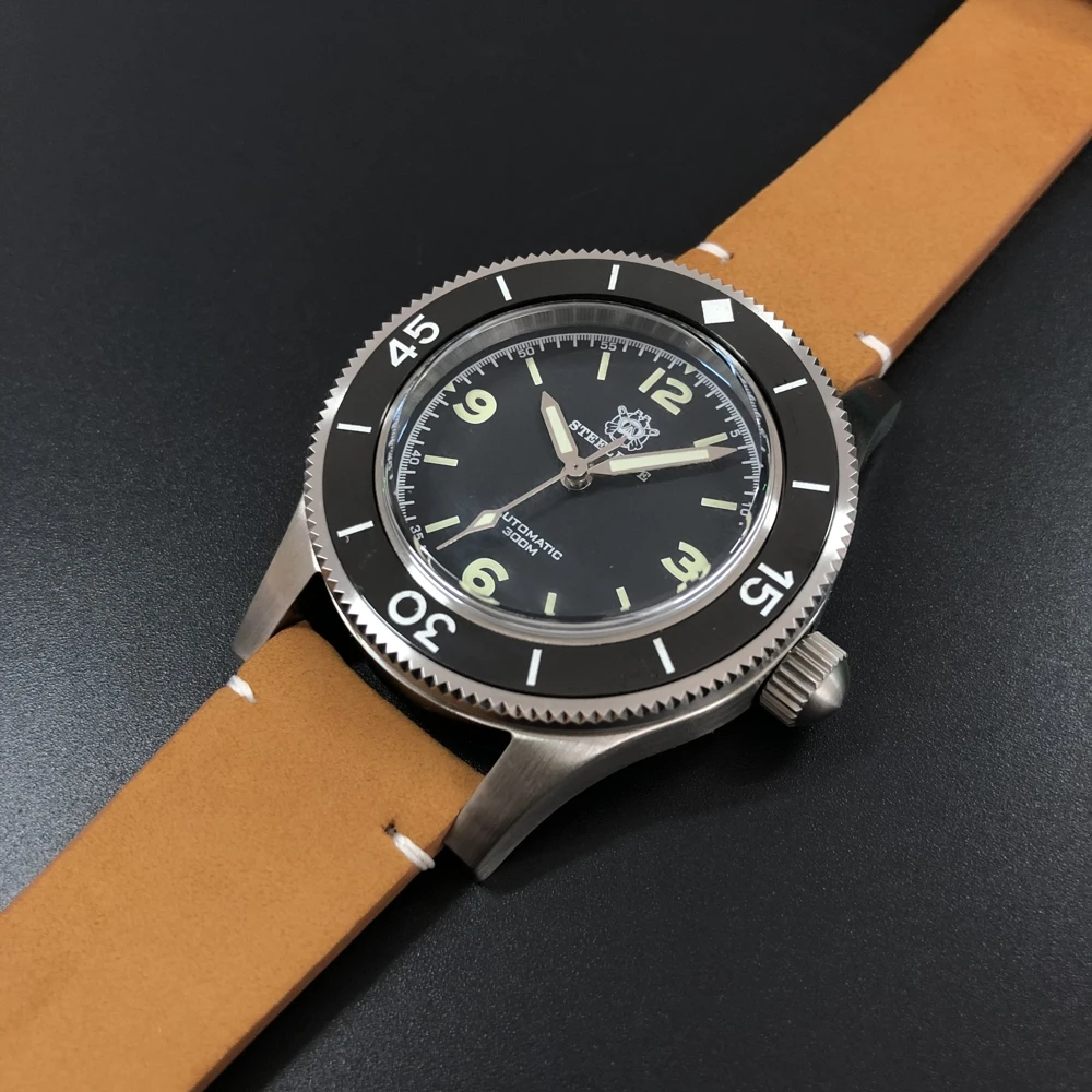 SD1952 Нержавеющая сталь 300M Водостойкий керамический безель Steeldive NH35 Dive Watch - Цвет: NO.10 No date