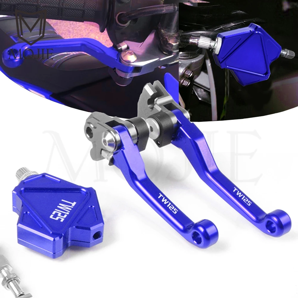 Для YAMAHA TW125 TW 125 1999-2004 2003 для мотокросса с ЧПУ поворотный тормоз трюк рычаг сцепления легко тянет кабельная система Dirtbike мотоцикл