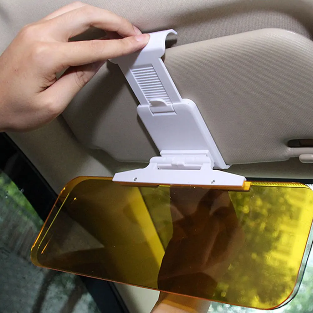 DSYCAR Car Driving Sun Visor Extender for Day and Night, Anti-Glare Sunshade  Anti-Dazzle Goggles Mirror Night Visor for Auto Car - AliExpress