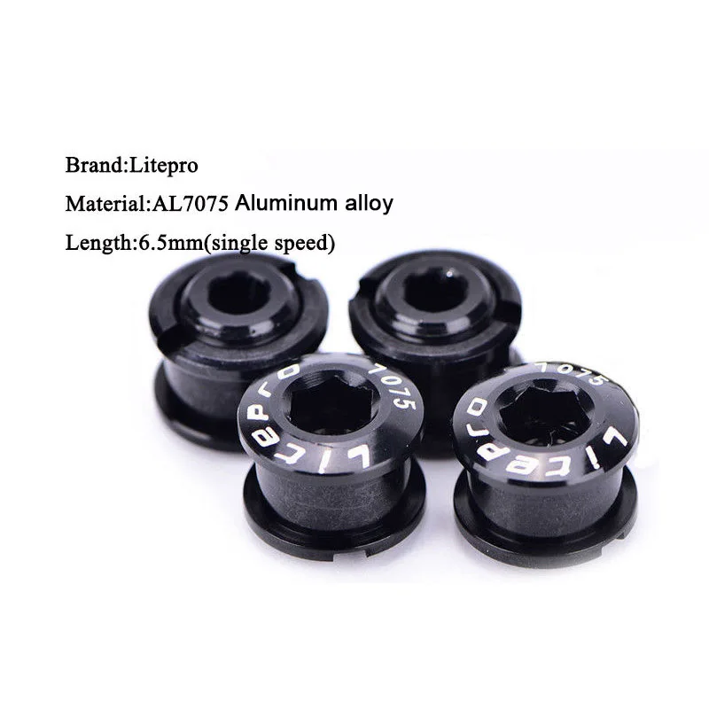 6.5mm-Black Deckas MTB овальная Звездочка 96BCD узкая широкая круглая цепь кольцо 32 T/34 T/36 T/38 T шоссейные велосипедные шатуны - Цвет: 6.5mm-Black