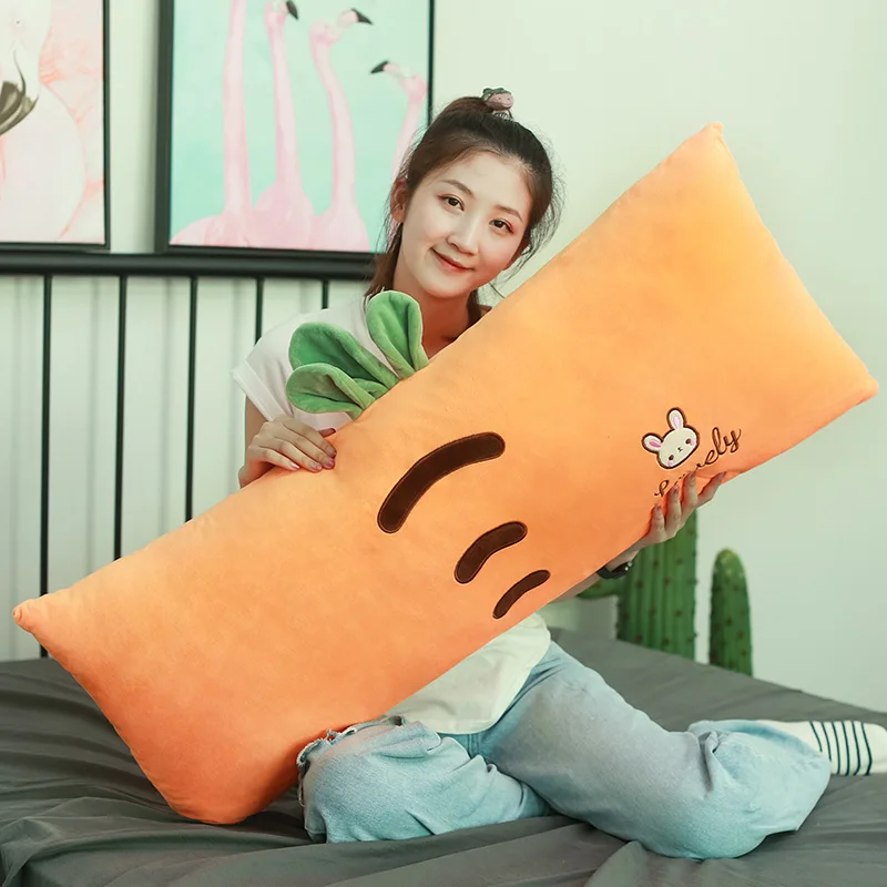 Удерживающая Подушка длинная полоса подушка для сна Милая Съемная