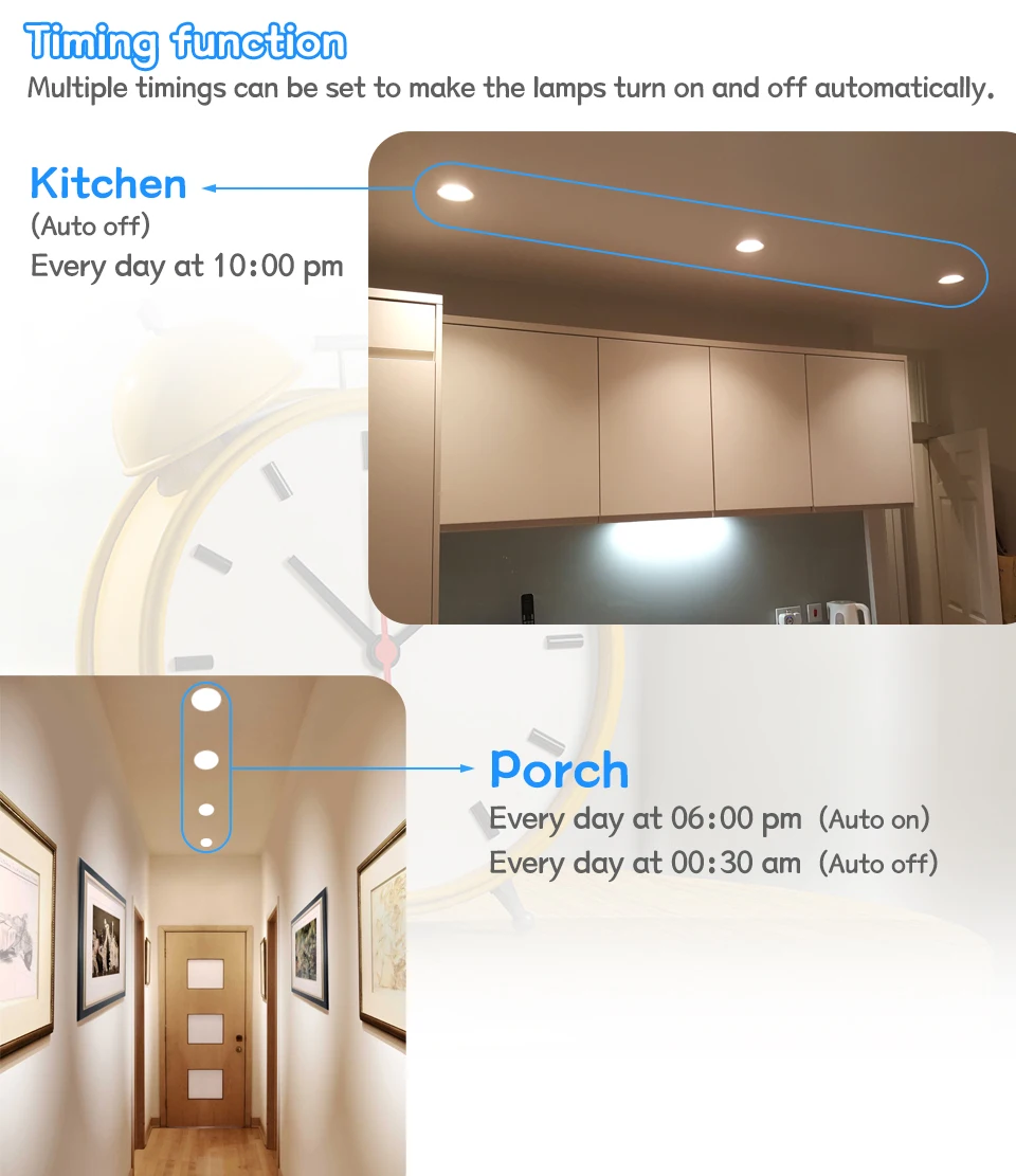 brightest flood light LED Downlights Bluetooth Ceiling Lamp 7W LED Spot Light AC90V-240V Recessed Round RGB Light Timed Dimmable bathroom bedroom remote control flood lights