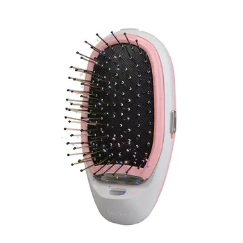 

Pink Portable Electronic Anion Massage Styling Makeup Hairdressing Home Abs Material Design Exquisite Comb