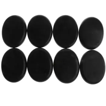 

8pcs Massage Master Spa Hot Stone Toe Massage Kit Basalt Rock Asst Relaxing Massage Stone ZXY9703-UK
