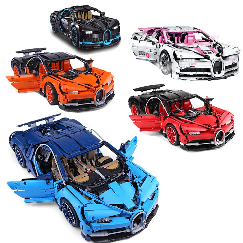 

20086 For Legoing Technic Car Chiron Racing Car Model Compatible Legoings Car Building Blocks Toys For Children's Supercar Gifts
