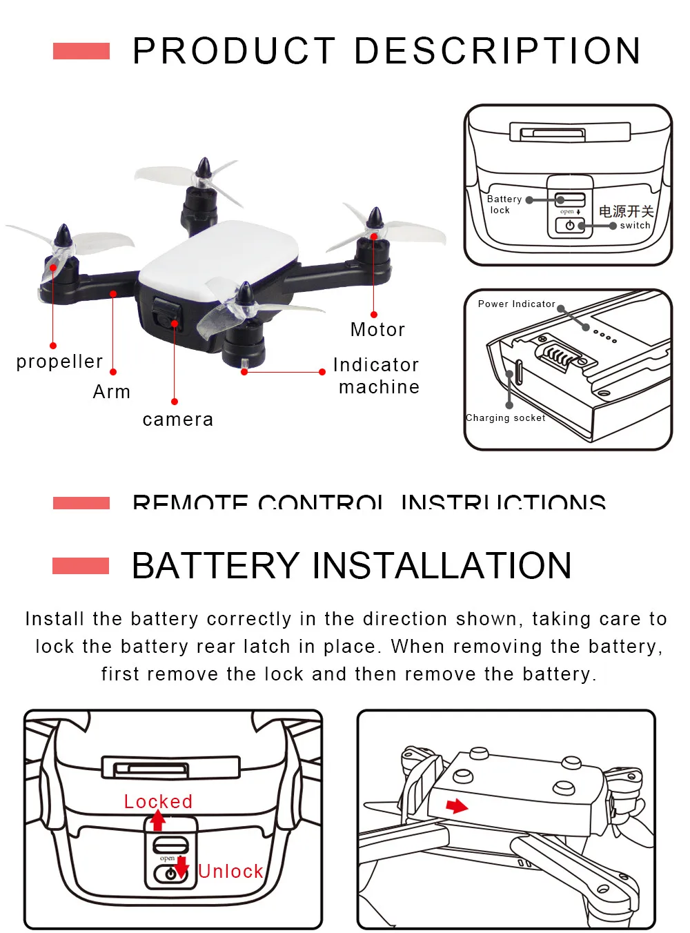 Аксессуары для дрона 913 2,4g Wifi Fpv 5mp 1080p Hd камера складной бесщеточный мотор Rc Квадрокоптер для Dji Mavic мини аксессуары