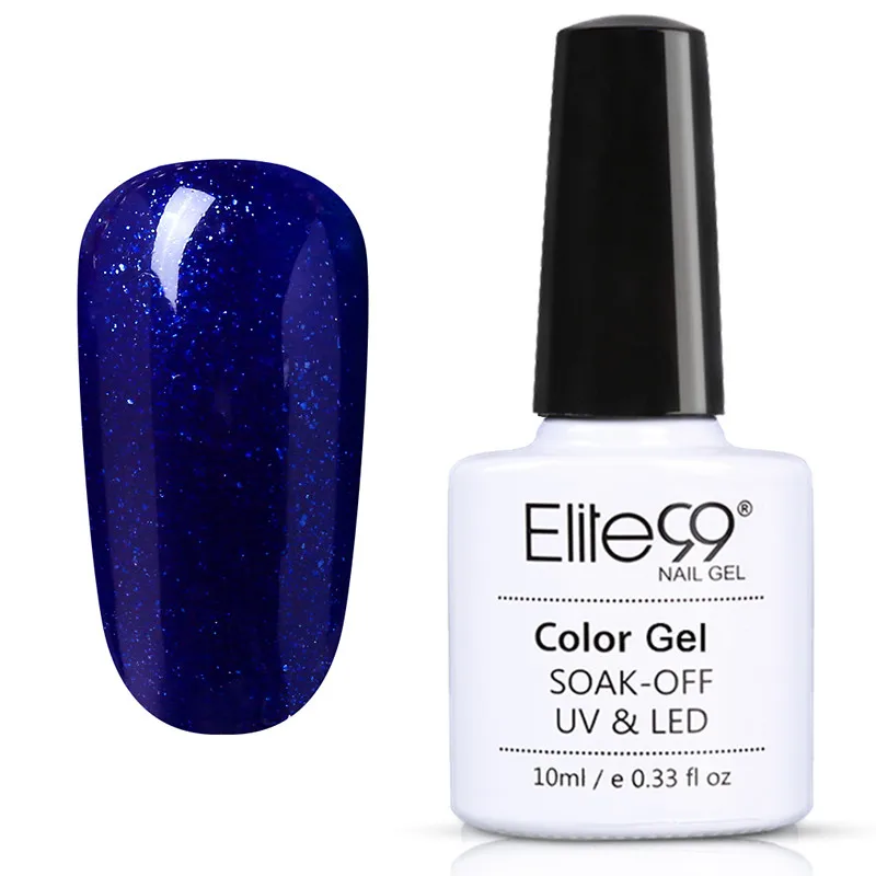 Elite99 Alcoholic Removal One Step Gel 10ml One Step UV Gel Varnish 3 in 1 Nail Polish LED Soak off Hybrid Long Last Gel Lacquer - Цвет: 0197