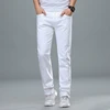 Classic Style Men's Regular Fit White Jeans Business Smart Fashion Denim Advanced Stretch Cotton Trousers Male Brand Pants,109 ► Photo 2/6