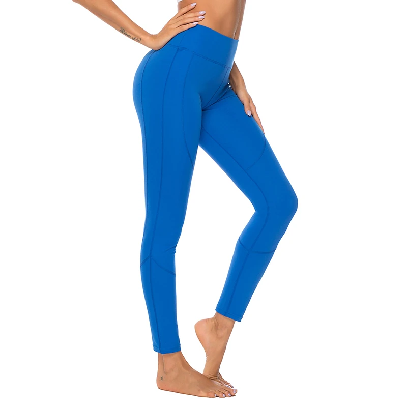 Girl wearing tight yoga pants