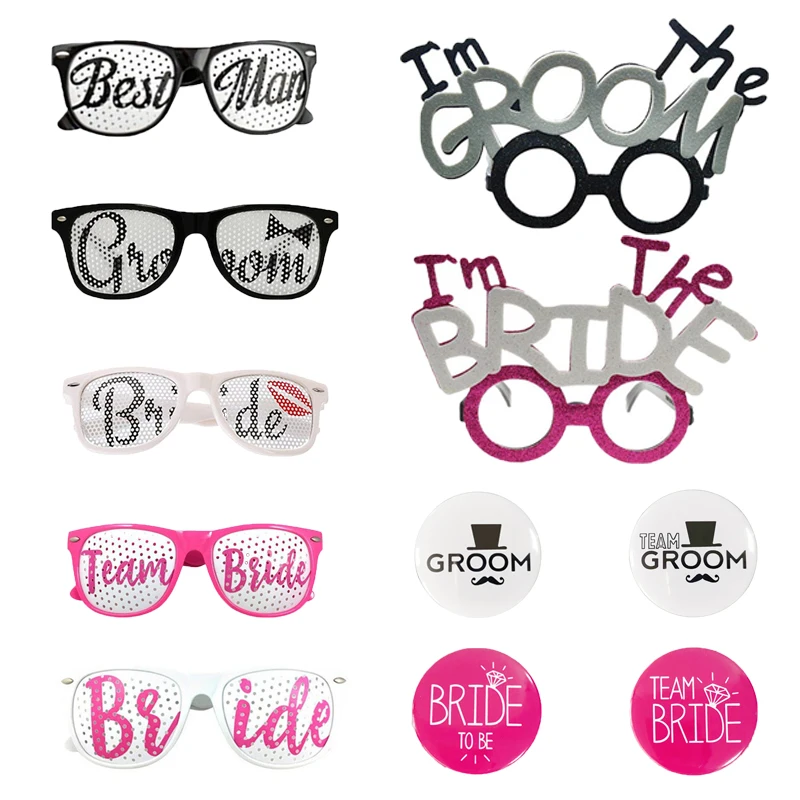 BRIDE TO BE GLASSES  HEN NIGHT PARTY ACCESSORIES BACHELORETTE NOVELTIES FAVOURS 