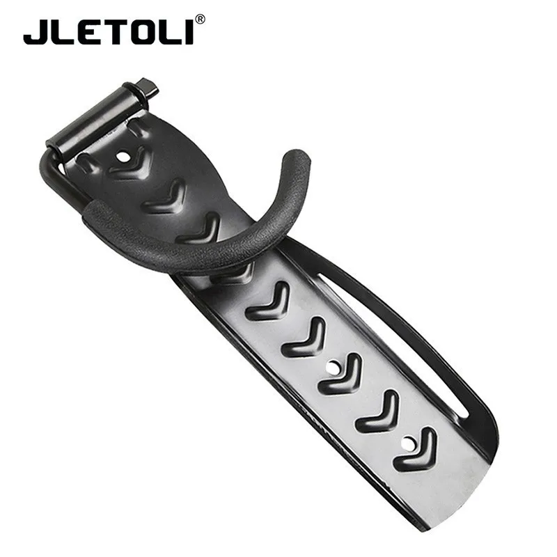 JLETOLI велосипедная настенная подставка для велосипеда, держатель для шоссейного велосипеда, настенная стойка для хранения, стальная вешалка, крюк, Аксессуары для велосипеда, черный - Цвет: Active type