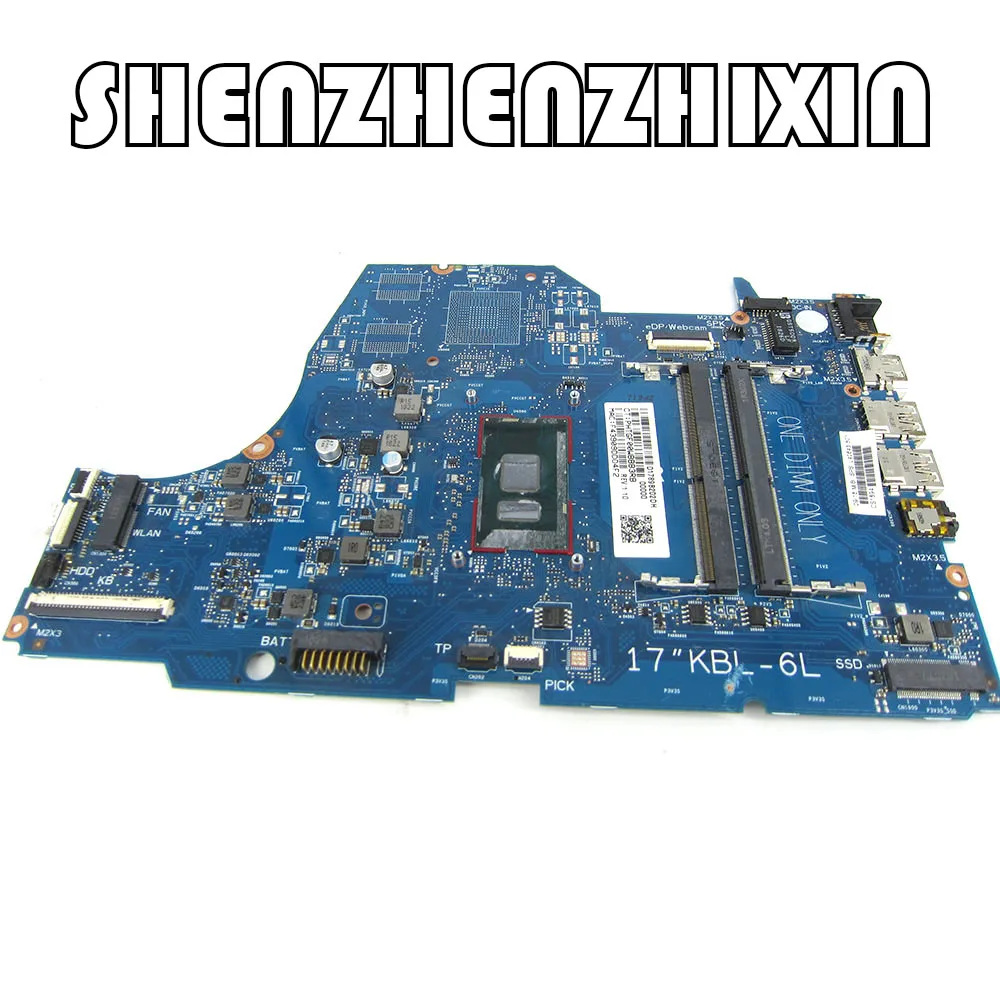 

YOURUI для HP TPN-I133 17-по 17T-BY Материнская плата ноутбука I5-7200U Процессор DDR4 L40643-601 L40643-501 материнская плата Тесты хорошее