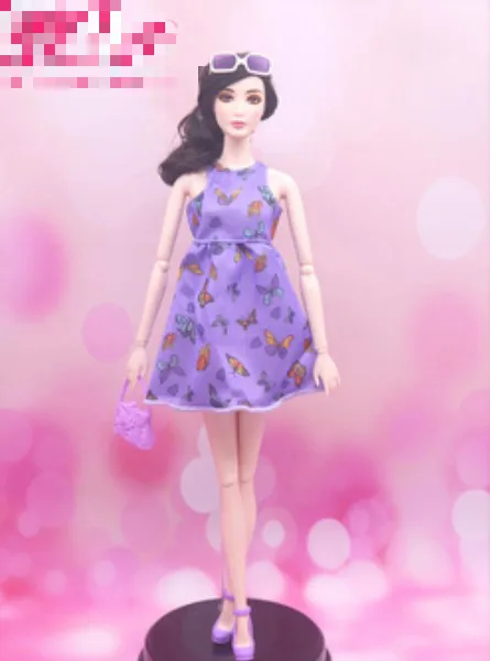 Игрушка кукла одежда платье брюки юбка аксессуары для куклы Барби Top12 - Цвет: 74 a dress only