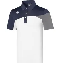 Sportswear T-Shirt Short-Sleeve Golf-Clothes Summer Training Breathable Men Quick-Dry