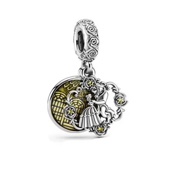 

2020 Summer New Arrival Beauty and Beast Charm fit Original European Charms Bracelet For Women DIY Jewelry Making