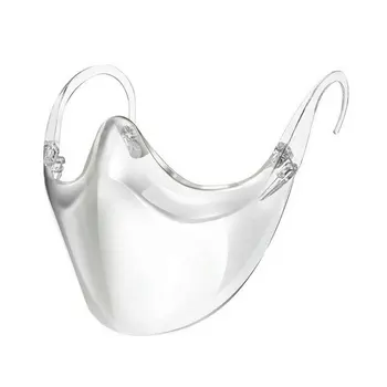 

Adult Transparent PC Anti-droplet Protective Face Cover Durable Environmentally Friendly And Comfortable Face Cover