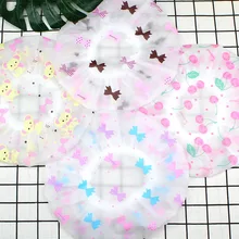 1 шт. Цвет точка Водонепроницаемый душ Кепки уплотненные теплые леггинсы с эластичной резинкой; ванна шляпа, шапочка для купания для Для женщин парикмахерский салон Ванная комната продукты