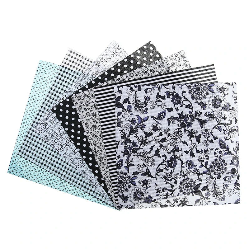 7 шт. мягкая ткань для одеял 25 х25 см|cloth pattern|pattern clothcloth for patchwork |