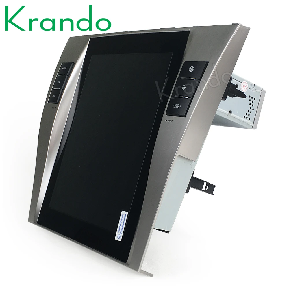 Автомобильный мультимедийный плеер с вертикальным экраном Krando Android 8 1 4 + 64 ГБ 10
