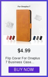 Чехол-бумажник из искусственной кожи для Oneplus 7, чехол для делового телефона для Oneplus 7, чехол-книжка, мягкий силиконовый чехол из ТПУ