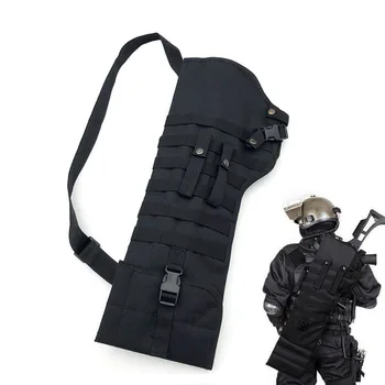 

Tactical Rifle Shotgun Scabbard Holster Military Army Gun Bags Assault Shotgun Rifle Long Gun Knife Hunting Bag Army Pouch Case