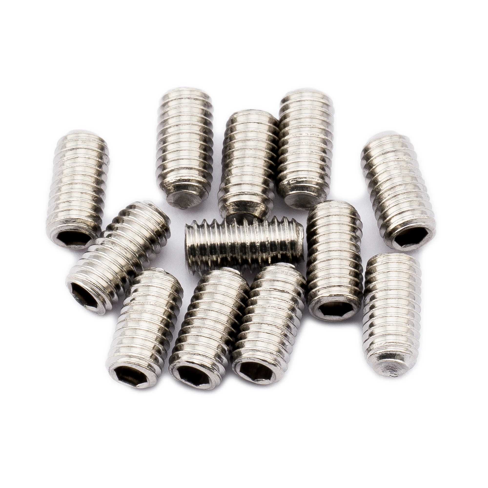 

Musiclily Pro метрические M3X6mm высокие винты из нержавеющей стали для импорта Strat Tele Guitar Bridge, оригинальный цвет (набор из 12)