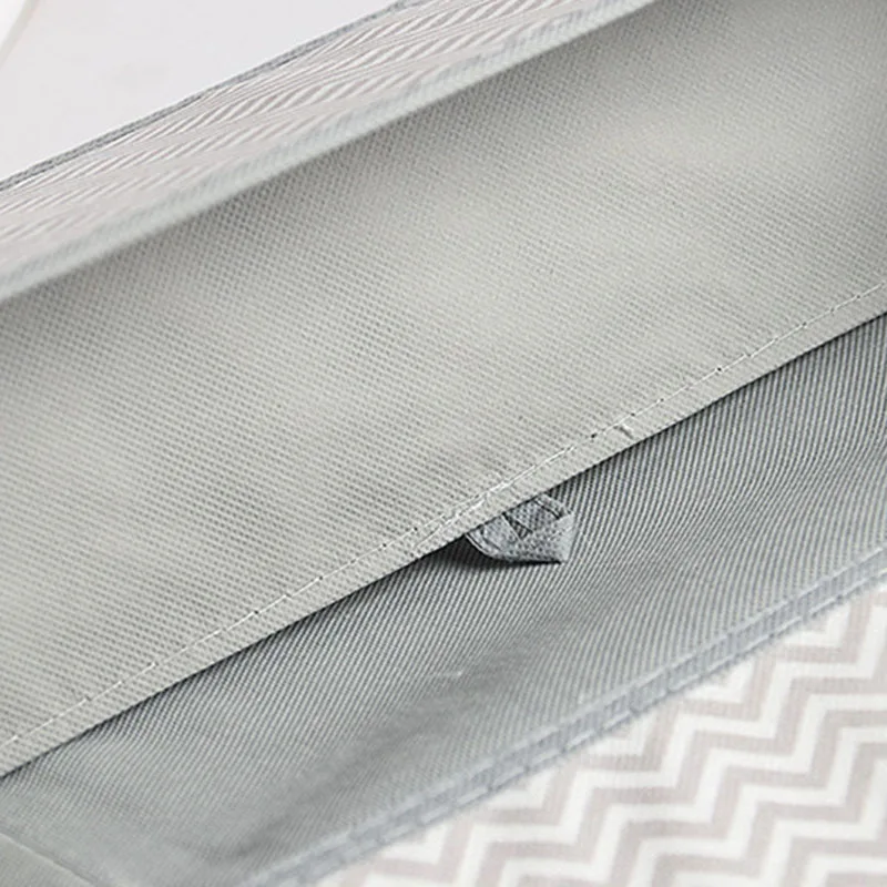 4 Grid Hanging Clothes Storage Box Organizer Door Hanging Pockets Wardrobe Closet Organizer Shelves Underwear Book Sundries Stor