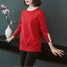 ##Special Price Minimalist Women Autumn Pullover Sweaters Red Yellow Caramel Colour Block Basic Knitwear Crew Neck Textured Knit Tops Winter ##Special Price Minimalist Women Autumn Pullover Sweaters Red Yellow Caramel Colour Block Basic Knitwear Crew Neck Textured Knit Tops Winter