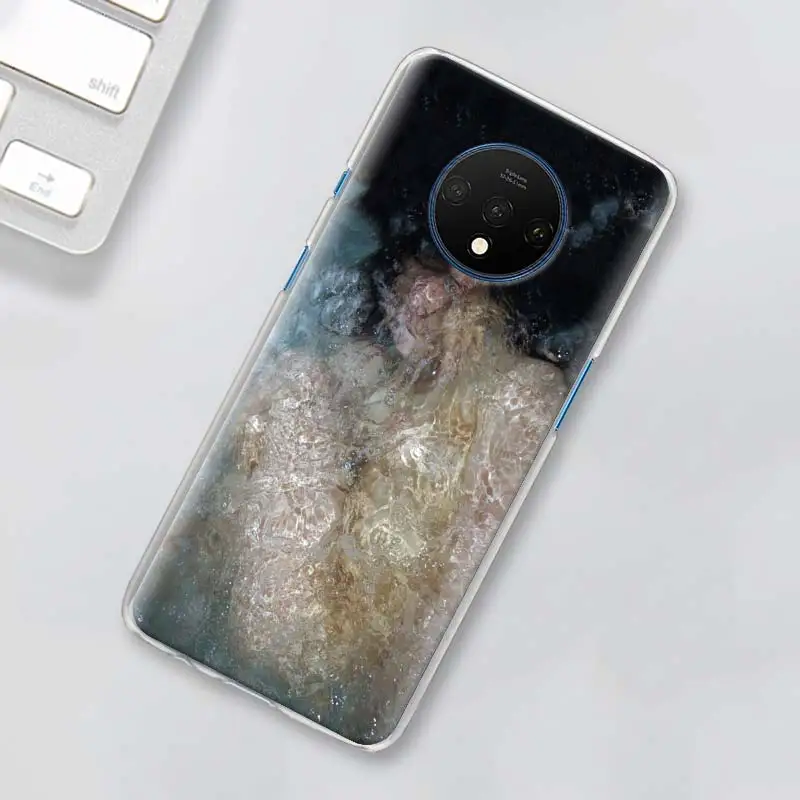Абстрактное искусство подводный мальчик девочка телефонные чехлы для Oneplus 7 7T Pro 7 Pro 5G 6 6T жесткий чехол