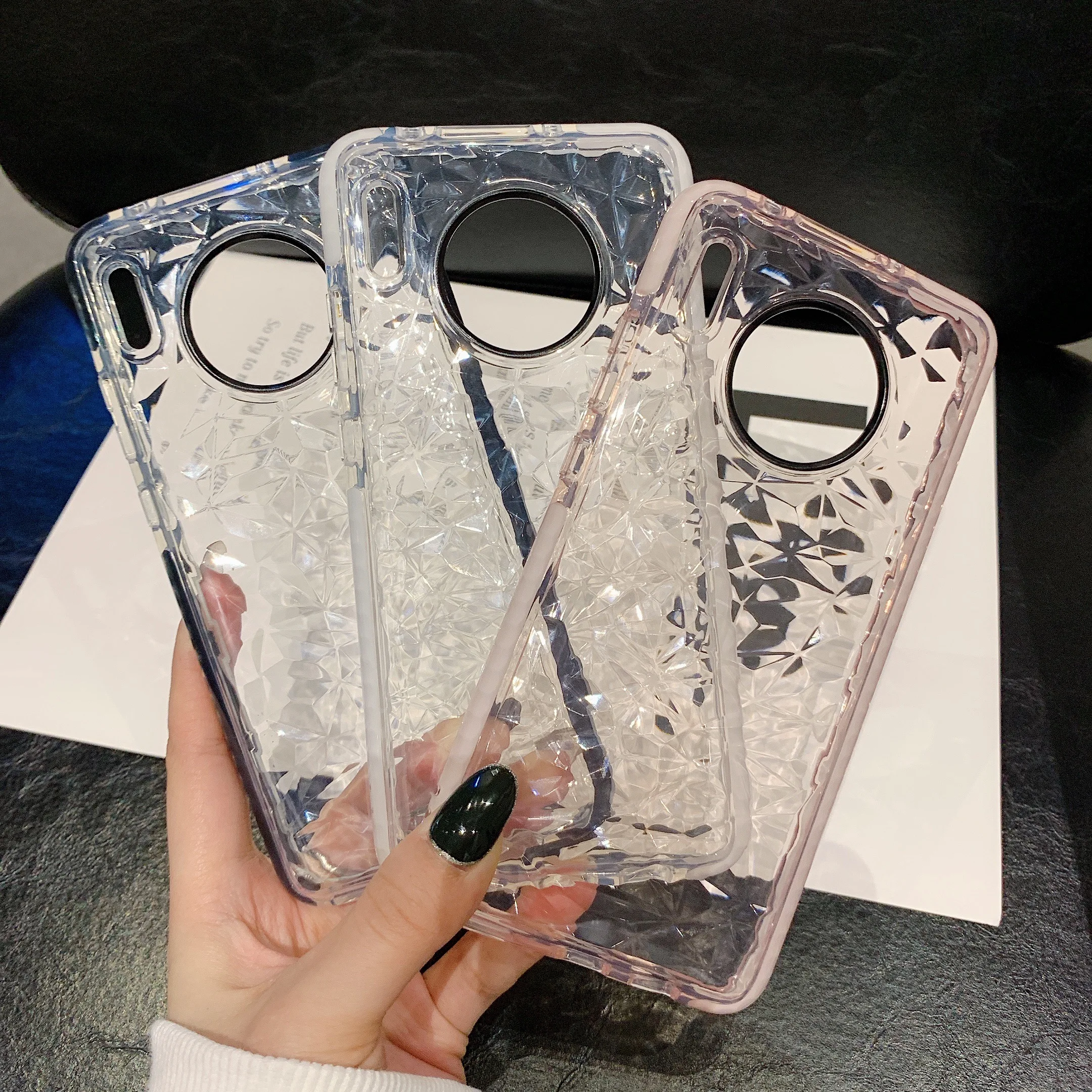 Роскошный чехол со стразами для Huawei P30 P20 Lite P10 Mate 20 30 Pro Honor 10 20s Nova 5 5i ударопрочный