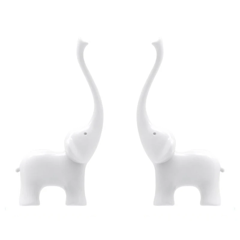 2Pcs Ring Display Stand Jewelry Elephant Desktop Storage Rack Pendant Decoration Fashion Home | Украшения и аксессуары