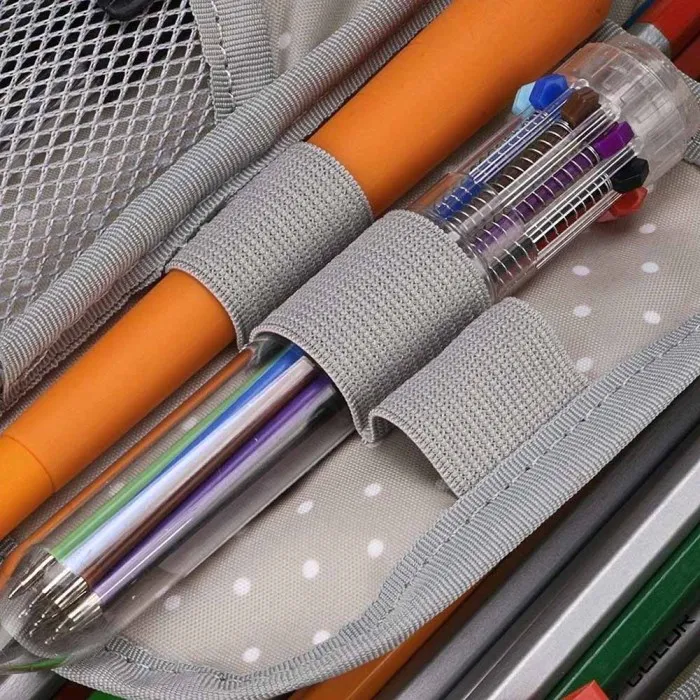 Cute Pencil Case Large Capacity Floral Pencil Stationery Organizer Multifunction Cosmetics Bag GY88