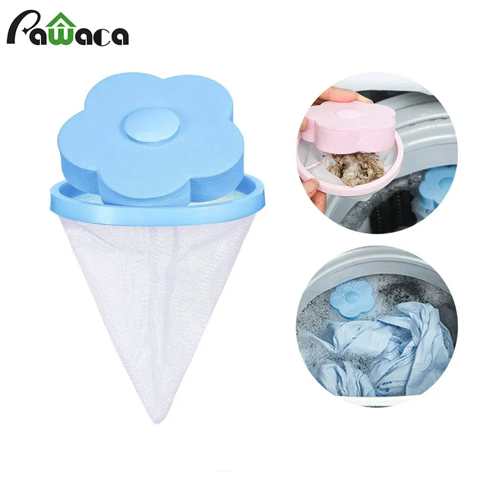 Washing Machine Hair Removal Laundry Reusable Ball Floating Lint Filter