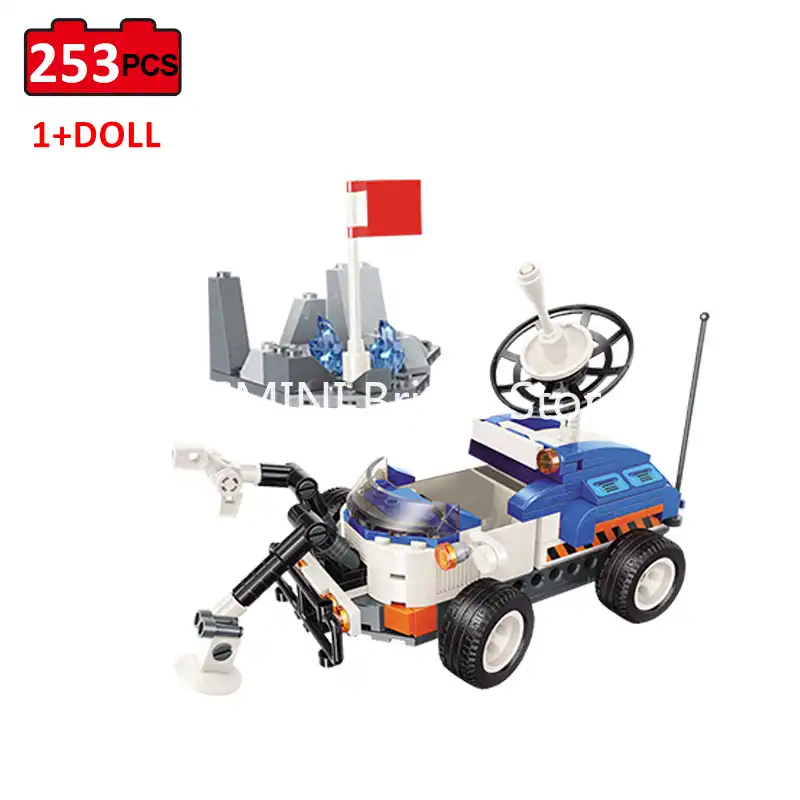 lego truck space shuttle