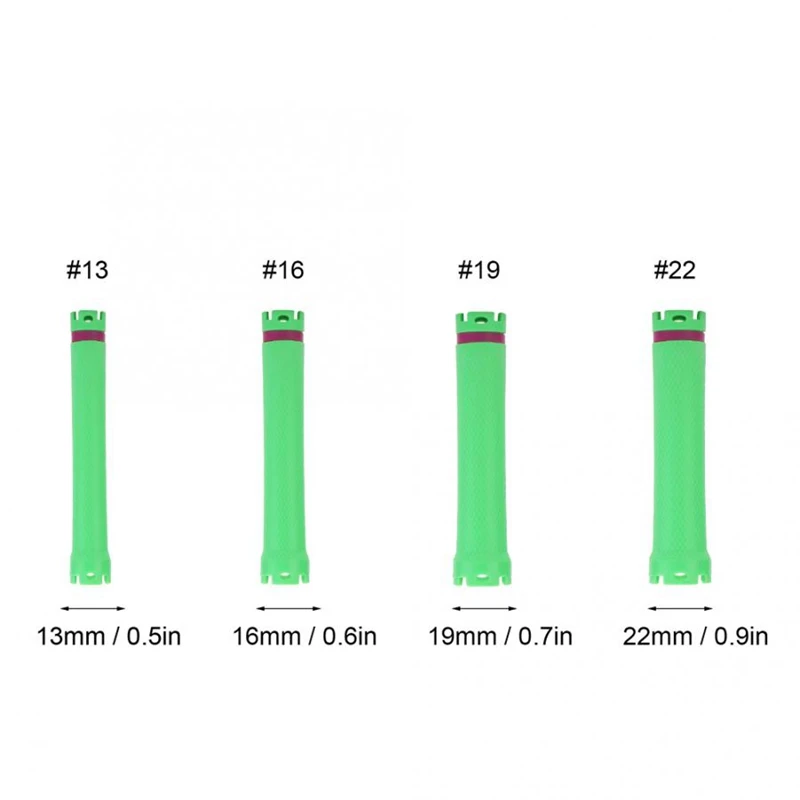 Мягкие бигуди для волос 20 шт. 24 В для укладки волос водонепроницаемый инструмент для красоты завивка барные стержни бигуди для волос