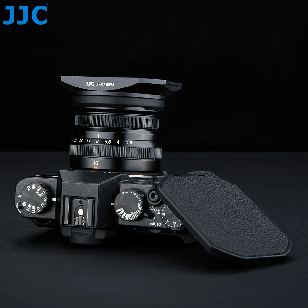 JJC LH-JXF16F28 черная байонетная бленда объектива с крышкой капота для FUJIFILM XF 16 мм f/2,8 R WR объектив протектор может поставить на ф49мм фильтр