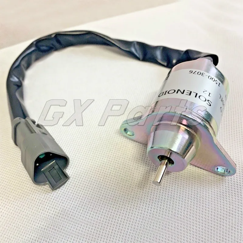 12V Fuel Shutoff Stop Solenoid 42-100 Fit For Thermo king Unit Engine KDII MDII TDII RDII LNDII URDII URDIII