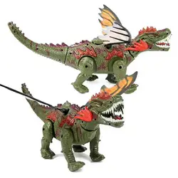 Большой размер, электрическая игрушка-Динозавр для яиц, Детская модель, модель животного, модель дистанционного управления, игрушка для