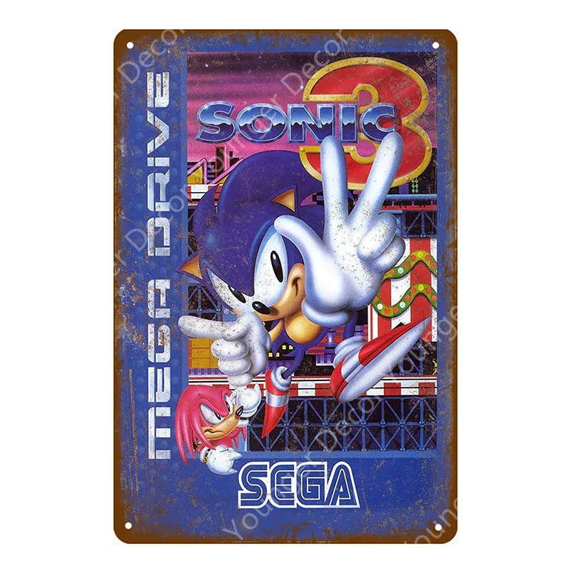 Япония плакат видеоигры nintendo power Супер Марио стикер стены sega Gamer стены искусства дощечки с рисунком комнаты декор YI-030 - Цвет: YD7972EI