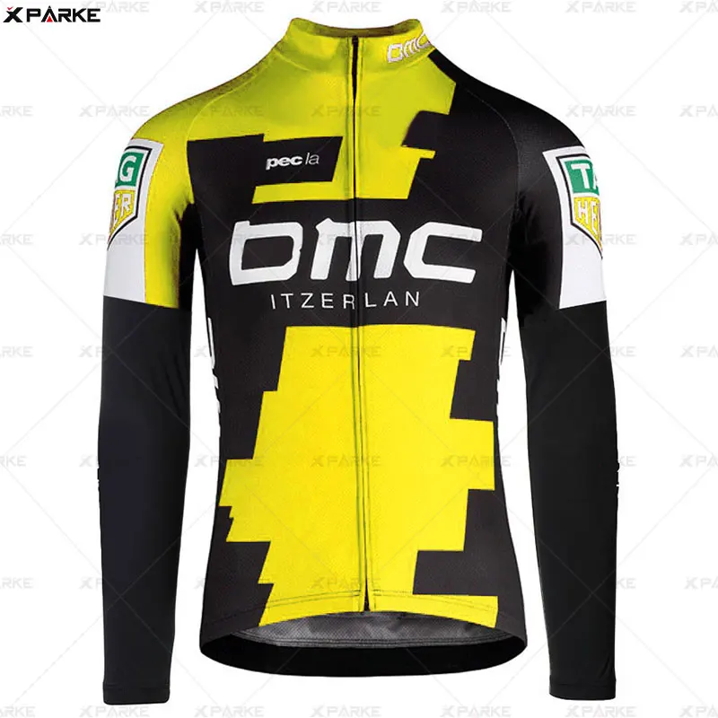 Весна Pro Team bmcing Велоспорт Джерси осень Mtb Одежда для велоспорта Лето длинный рукав Триатлон горный велосипед нагрудник брюки набор - Цвет: 7