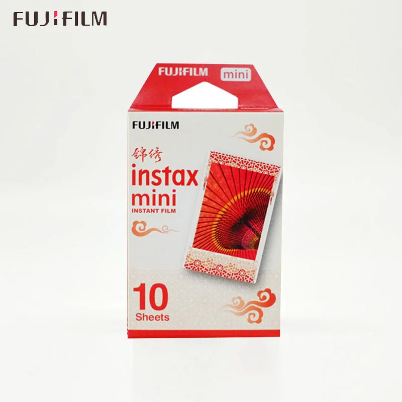 Пленка Fujifilm Instax Mini 9 10 листов fr FUJI Instant Photo camera Mini 9 7s 25 50s 70 90 SP-1 SP-2, Polariod 300 - Цвет: new year