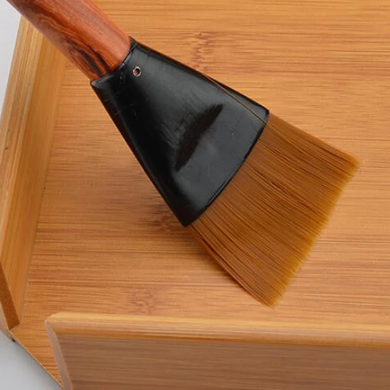 High Quality Not Wool Tea Brush Fashion Teapot Tray Brushes Large Ebony For Accessories | Дом и сад