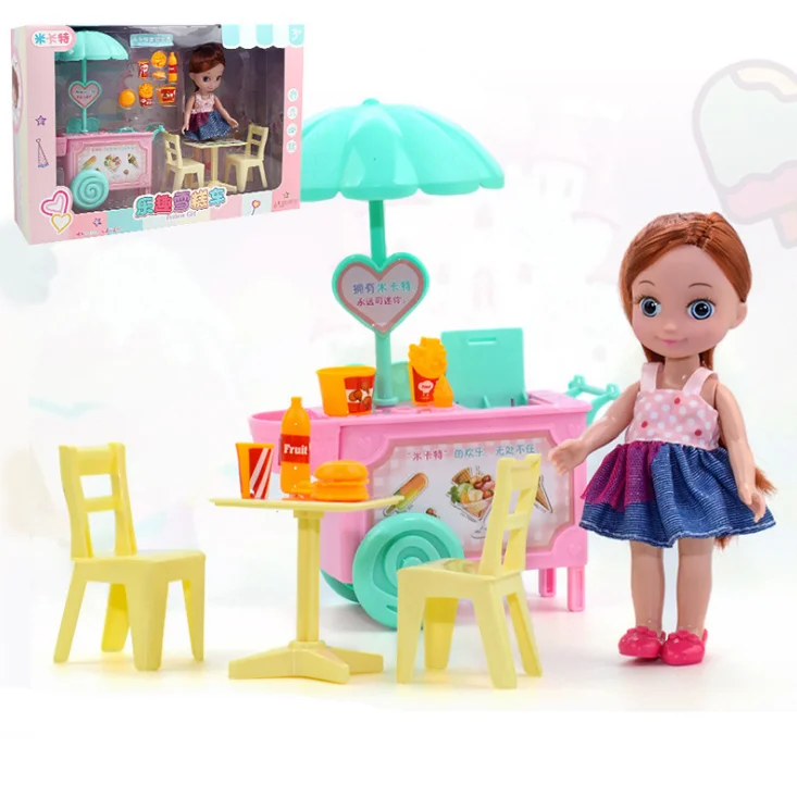 Игрушки для кукол детский магазин домашних животных Дети каждая семья игрушки пластиковые куклы Девочки куклы игрушки 1 шт