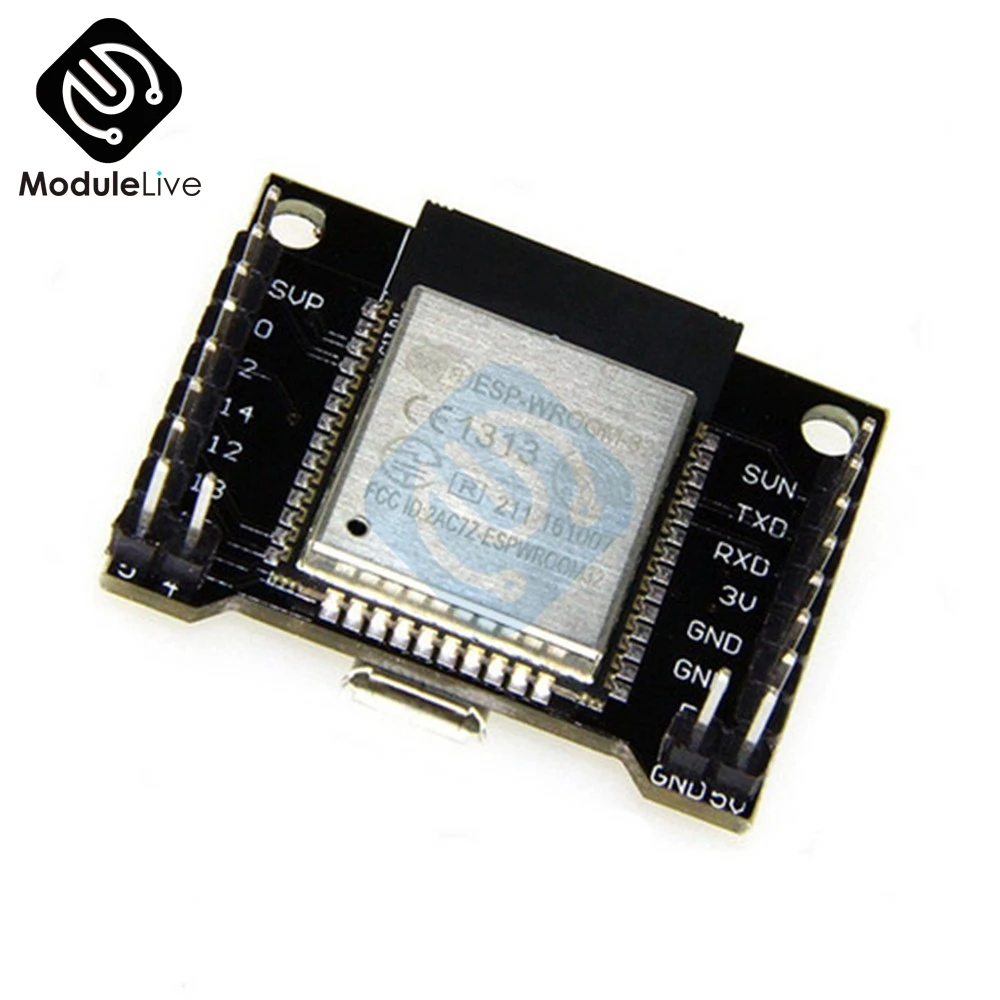 ESP32 ESP-WROOM-32 для Wemos WiFi модуль макетная плата беспроводной модуль+ Bluetooth ультра-низкий двухъядерный режим ESP-32 ESP-32S