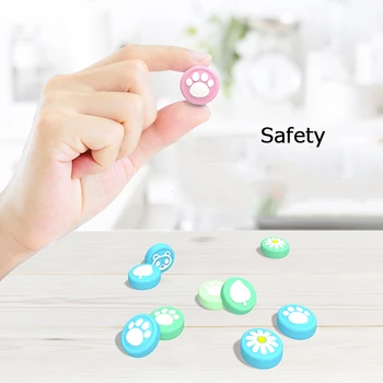 

Original Silicone Joycon Caps For Nintendo Switch NS Joycon Console cat paw thumb handle joystick analog cover
