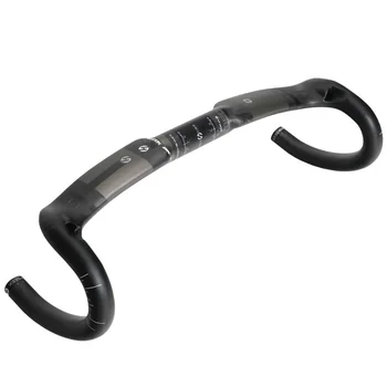 

Drop Bar Handlebar Component Spare Parts 31.8x400/420/440mm Carbon Fiber