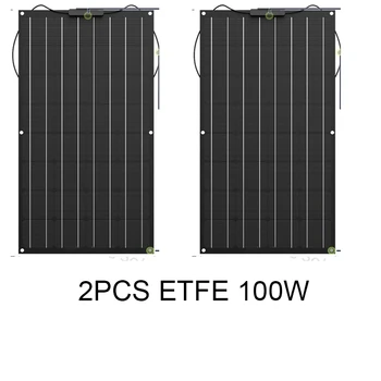 

JINGYANG 100w mono semi-flexible solar panel 12V Flexible Panel Solar for caravan, boat, semi-flexible module 100W
