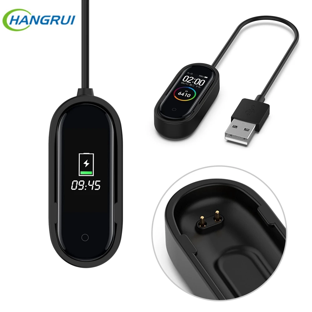 

20cm USB Charging Dock Cable For Xiaomi Mi Band 4 Replacement Cord Charger Adapter For Mi band 4 Smart Wristband Accessories